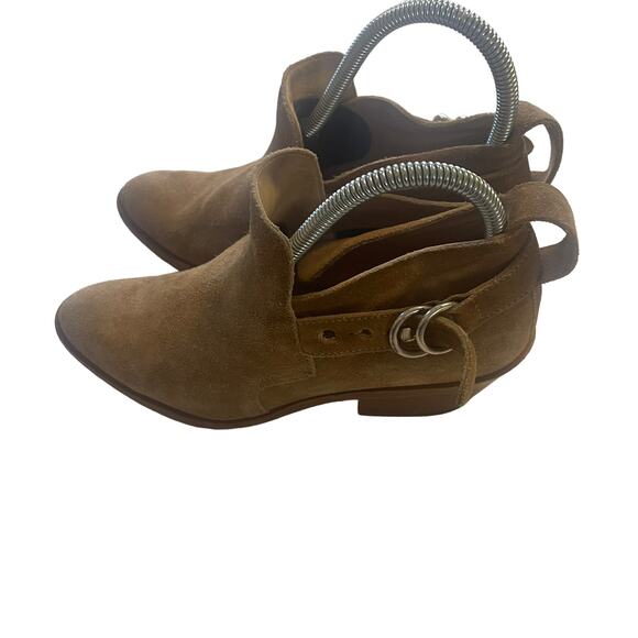 Rag & Bone Women's Size EUR 37.5 US 7 Sullivan Suede Ankle Boots Booties - Picture 6 of 12